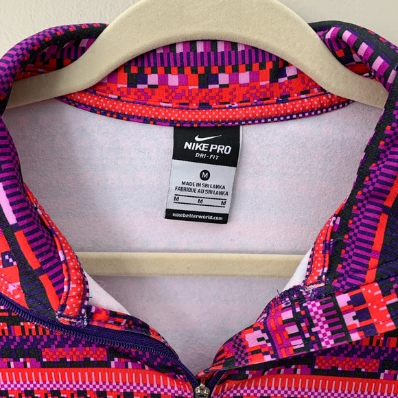 Nike Pro half zip athletic pullover - Picture 4 of 8